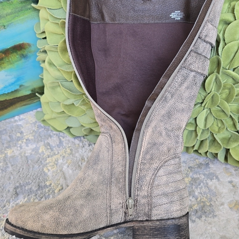 Matissee Roady Distressed Riding Moto Boot - Picture 14 of 14